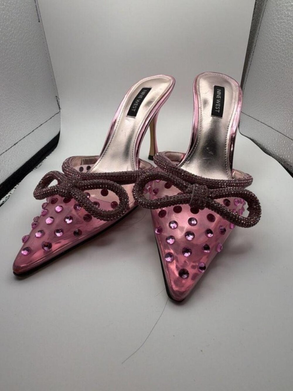 Nine West Women's Pink Mules